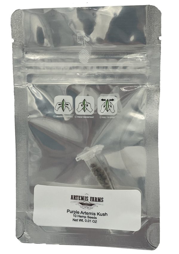 Purple Artemis Kush Hemp Seeds - Image 2